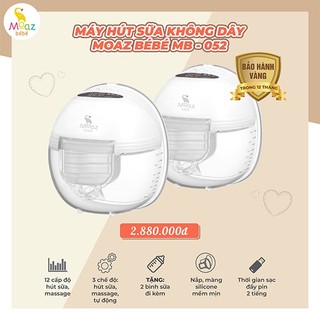 Máy hút sữa không dây rảnh tay Moaz bebe MB052