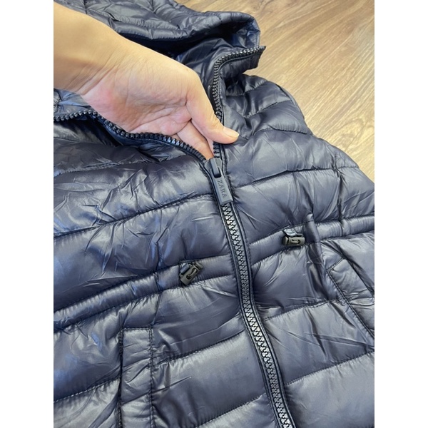 Áo phao BG za ra thắt eo siêu nhẹ size mẹ con A127