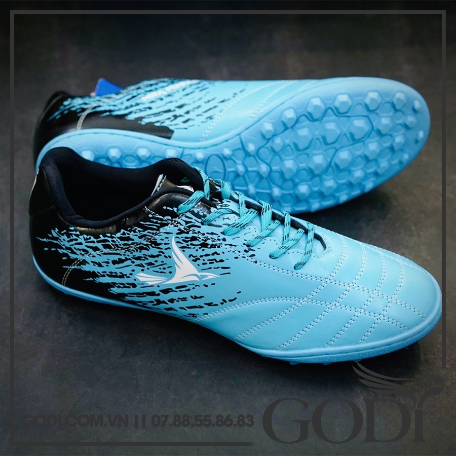 Giày đá bóng nam size 45 - Giày đá banh màu xanh lá chuối big size sân cỏ nhân tạo Godi Sport