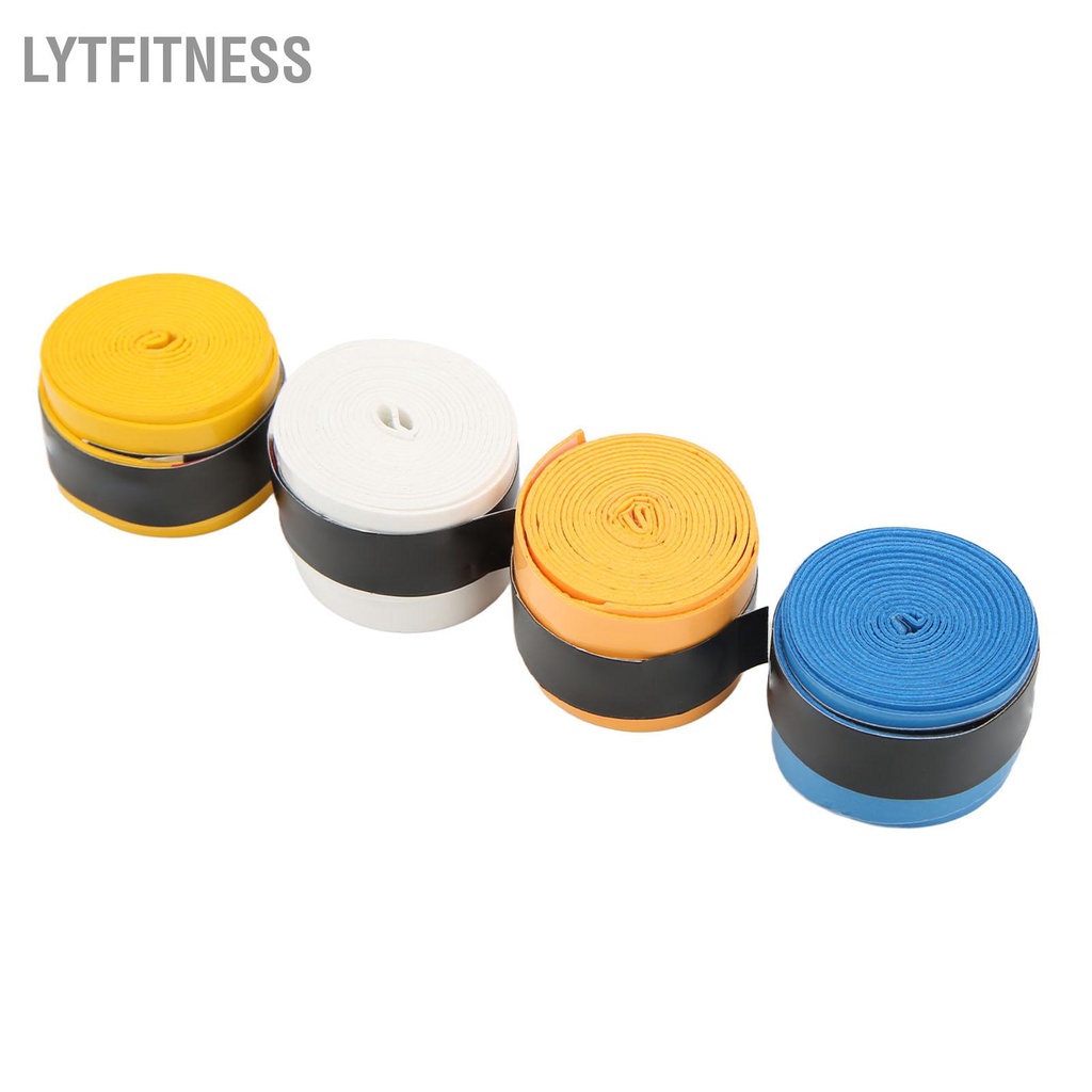 LYTFitness 8 cái Vợt Tennis Grip Băng Cầu lông Overgrip thấm hút mồ hôi cho Dụng cụ thể thao Cần câu Cá Nhảy Dây