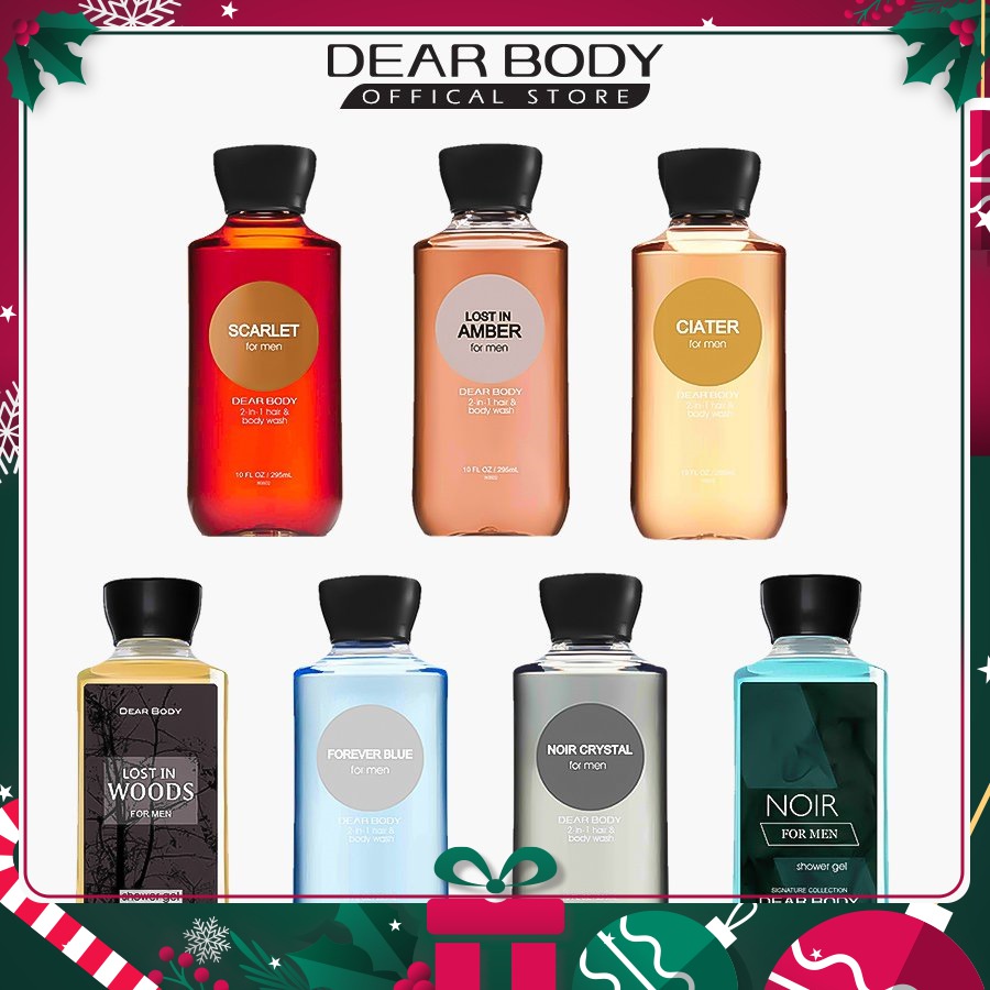 Sữa Tắm Nước Hoa Cho Nam DEAR BODY Shower Gel For Men 295ml