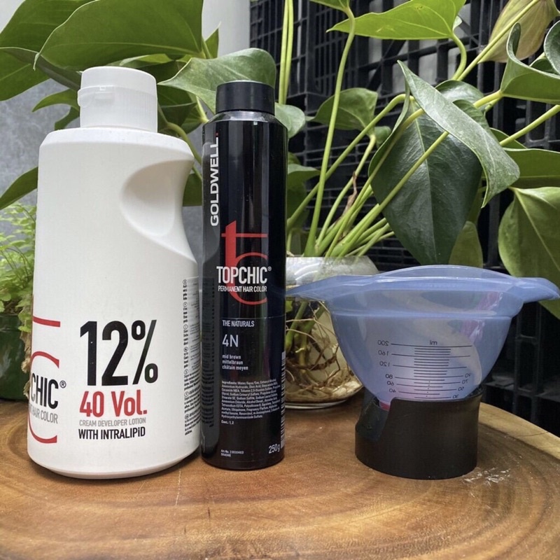 MÀU NHUỘM THỜI TRANG CAO CẤP TOPCHIC GOLDWELL 250ml