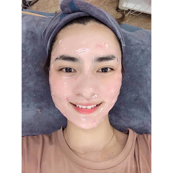 Mặt Nạ Collagen Hoa Hồng Cánh - Hàng Chuyên Dùng Cho Spa - TMV -thienhangspa