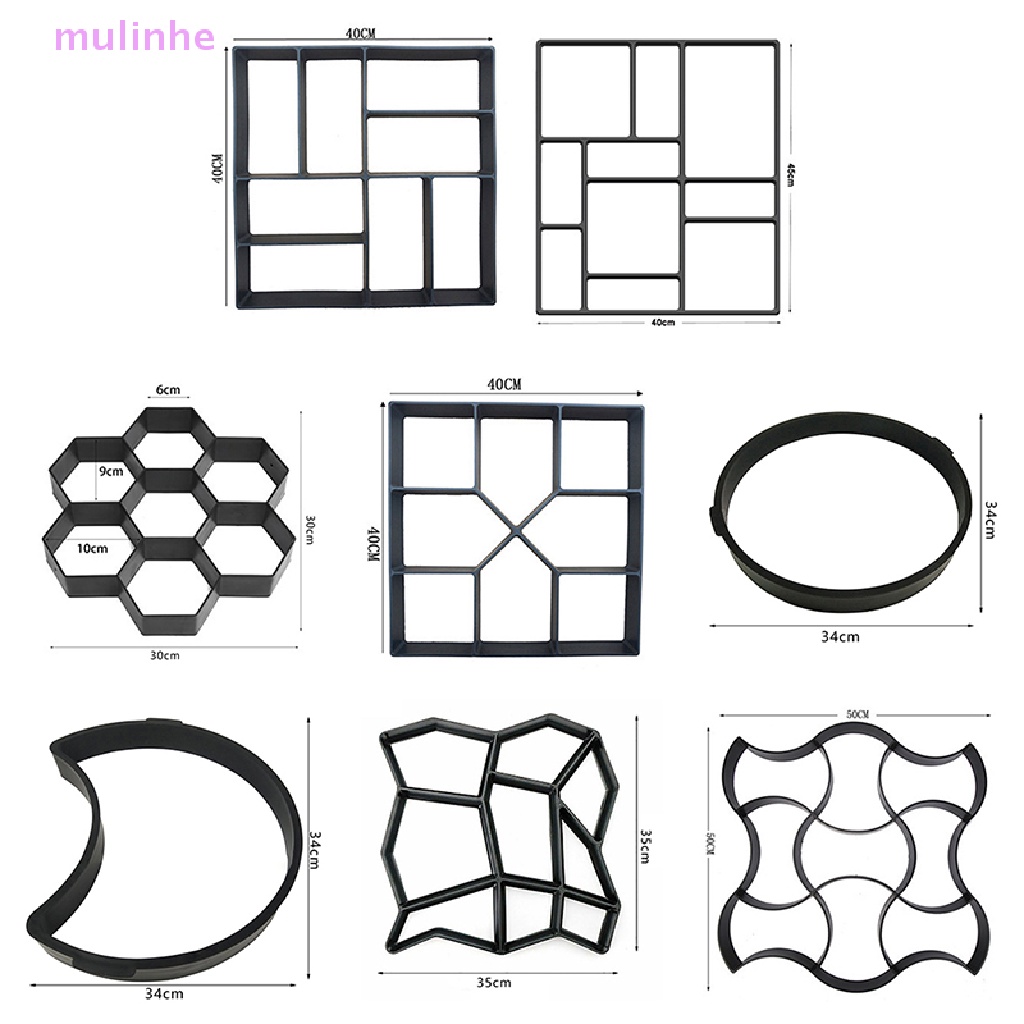 Khuôn Đổ Xi Măng / Đá Xi Măng Dùng Trang Trí Vườn DIY