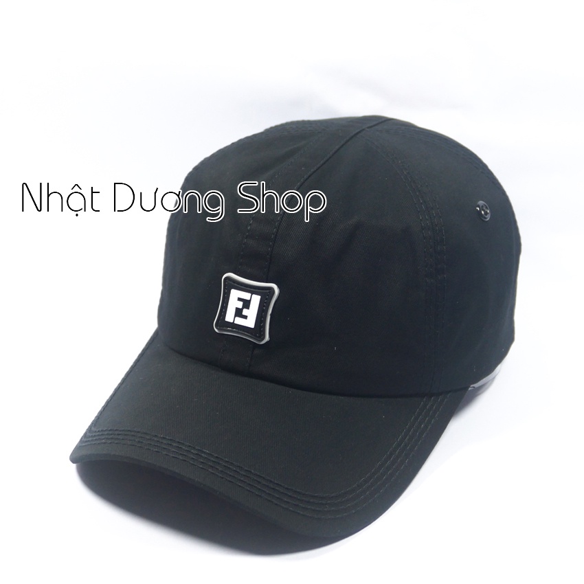 Mũ lưỡi trai ,Nón kết thêu mặt da chữ FF đẹp sang trọng phù hợp cho cả nam và nữ yêu thích nón xịn.