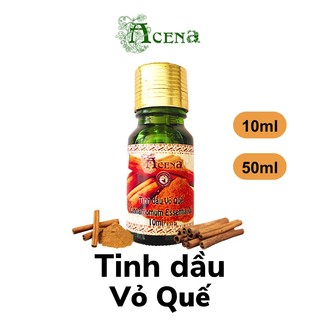 Tinh dầu vỏ quế nguyên chất acena 10ml xông hương phòng, massage chân