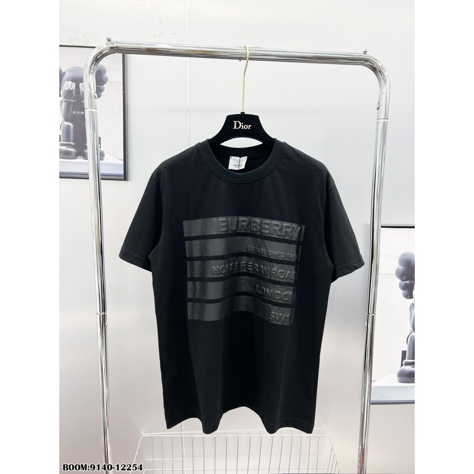 Áo Thun Nam Nữ In Chữ Nổi BBR Vải Mát Mịn - Áo Phông Nam Vân Nổi Cực Hot Trend