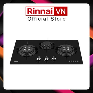 [Mall] Bếp Gas Âm Rinnai RVB-3HG(B) - Bảo Hành 2 Năm Chính Hãng