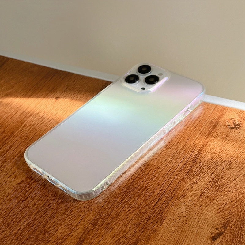 Ốp Điện Thoại Màu Laser Nhám Chống Sốc Sang Trọng Cho Iphone 14 13 Pro Max 12 11 12 13