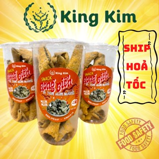 Combo 3 Hủ Snack Rong Biển Vị Tôm Hùm Nướng King Kim 180g