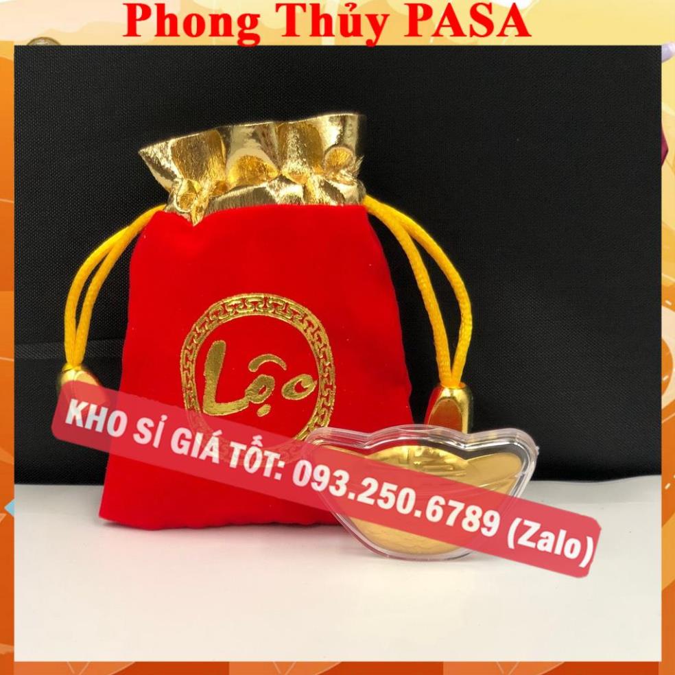 BÁN CHẠY Sỉ Combo 100 Thỏi Vàng Kèm Túi Gấm Lộc , Phúc Rẻ Sập Sàn