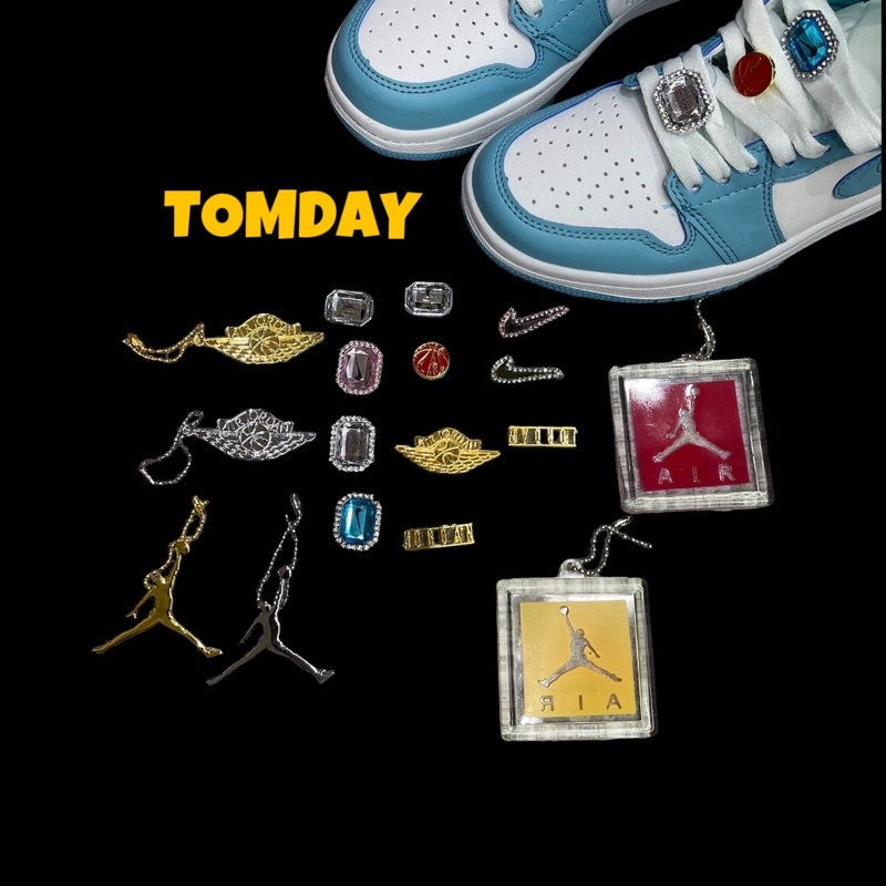 Lacetags , Tags Treo Jordan 1, AF1, Hangtags và phụ kiện Pins Jordan