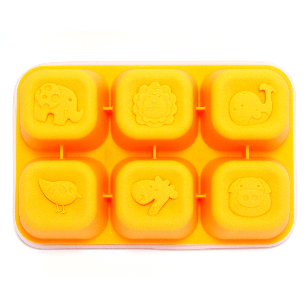 Khay Silicon Trữ Đông Đồ Ăn Dặm Cho Bé Marcus &amp; Marcus - Lola (60ml x 6 Ngăn)