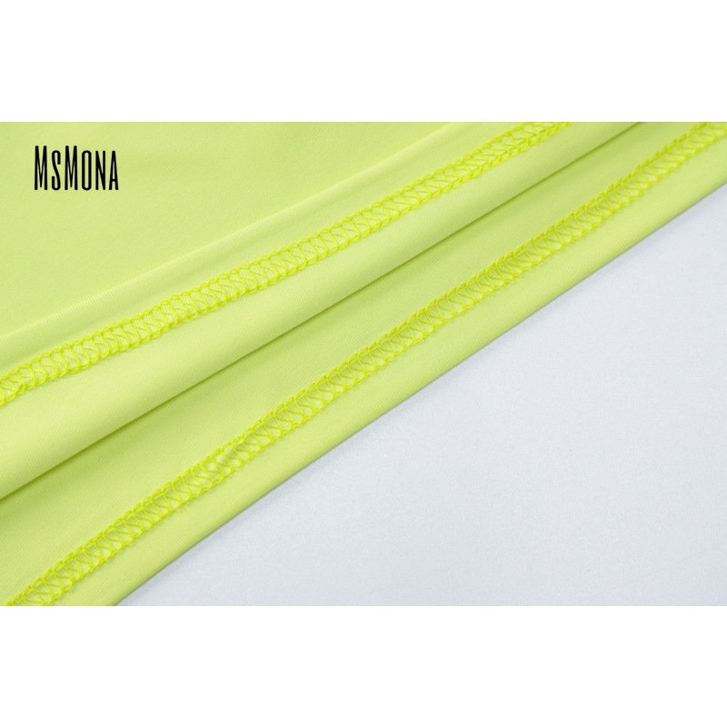 MsMona Đầm Mini Tay Dài Màu Trơn Thời Trang 2022 Quyến Rũ Cho Nữ