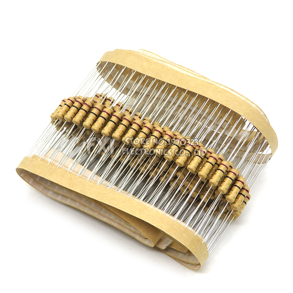 Set 20 Điện Trở Carbon 2W 5% 470K ~ 4.7M 470K 560K 750K 910K 1M 2M 3M 3.6M 4.7M Chuyên Dụng