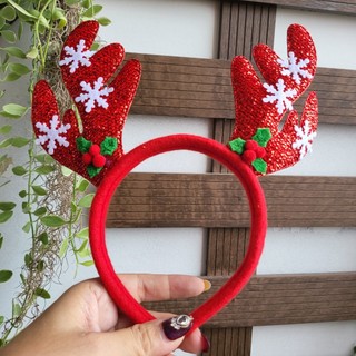 Cài Tóc Sừng Nai Noel Nhiều Mẫu Siêu Cute