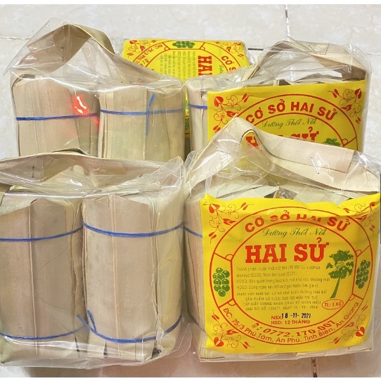 1KG Đường Thốt Nốt Gói Lá Hai Sử, Đặc Sản An Giang