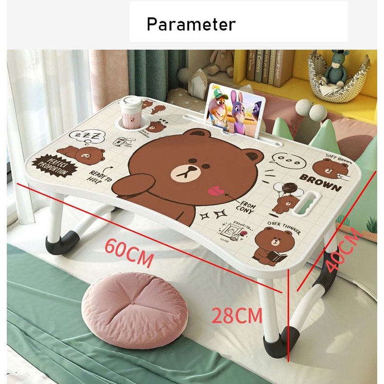 Na FEN AI Bàn Học Có Thể Gập Lại Họa Tiết Hoạt Hình Để Giường | BigBuy360 - bigbuy360.vn