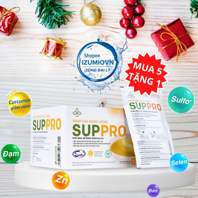 Suppro - Soup Cao Năng Lượng Dành Cho Bệnh Nhân Ung Thư