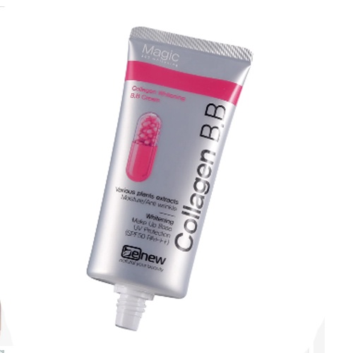 Kem Trang Điểm Ma Thuật BB Magic Benew Collagen Whitening SPF 50PA+++ Hàn Quốc 70ml