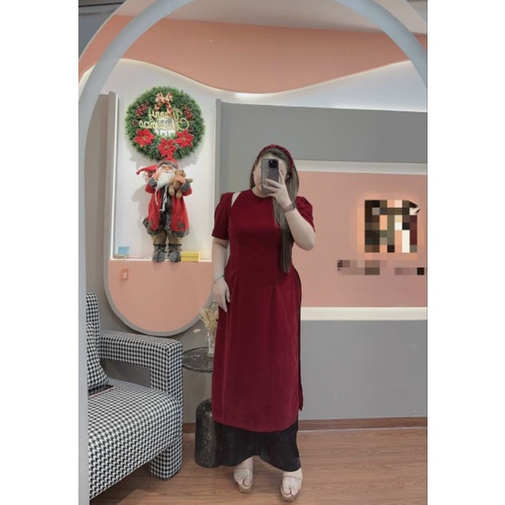 Áo Dài Nhung Big Size