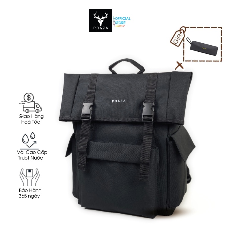 Balo Unisex Trượt Nước Cao Cấp Có Ngăn Đựng Laptop 15.6 inch - BL197