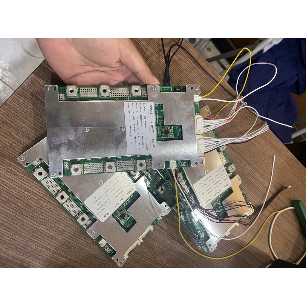 BMS 16S 100A cho Pin LifePO4 có bluetooth BMS-S-S16A100T