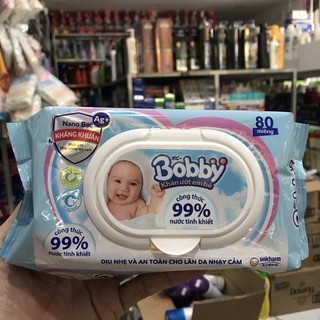 Khăn Ướt Boppy không Mùi 80 miếng