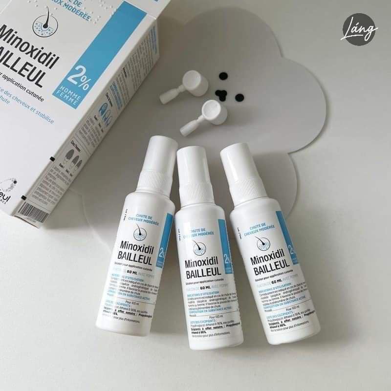 𝐗𝐢̣𝐭 𝐑𝐮̣𝐧𝐠 𝐓𝐨́𝐜 𝐌𝐢𝐧𝐨𝐱𝐢𝐝𝐢𝐥 𝐁𝐚𝐢𝐥𝐥𝐞𝐮𝐥 𝟐% 𝟔𝟎𝐦𝐥 (Đ𝐮̉ 𝐁𝐢𝐥𝐥)