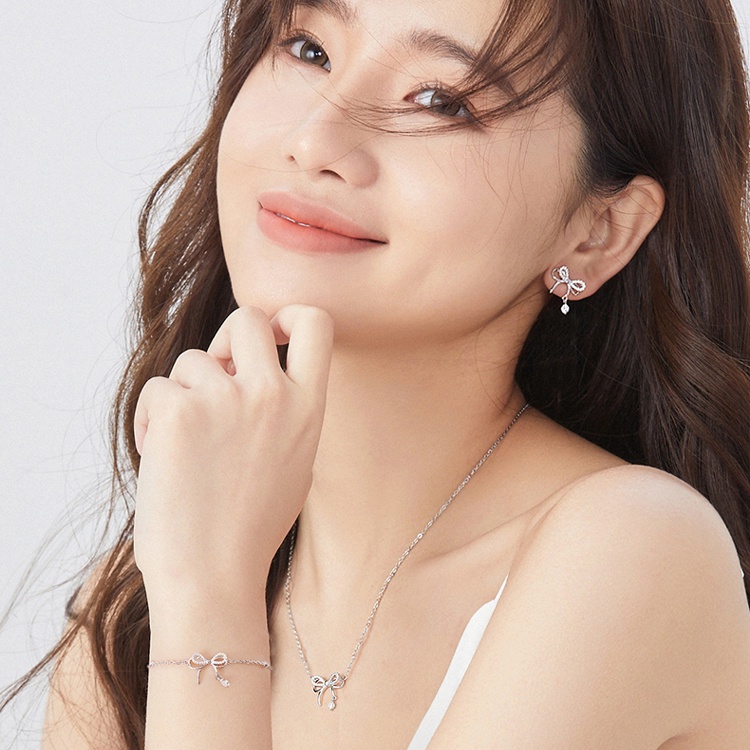 Dây Chuyền Bạc Nữ - Light Luxury Niche - Vòng Cổ Bạc Sterling M.Lady Jewelry