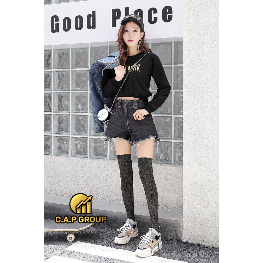 Tất vớ qua đầu gối cho nữ kiểu nữ sinh Nhật Bản cổ cao style Hàn Quốc cosplay học sinh