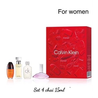 Set nước hoa Calvin Klein mini size