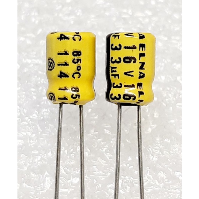 Tụ điện Elna RC2 33uf 16v