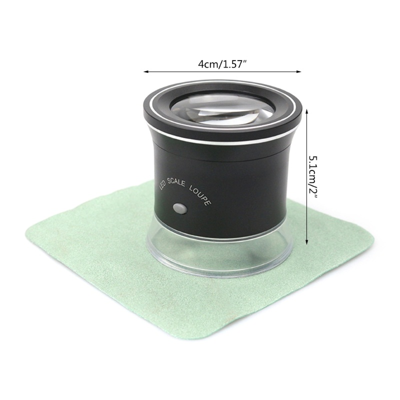 Kính Lúp Phóng Đại Có Thể Sạc Lại Bằng Cổng USB Cho Trang Sức