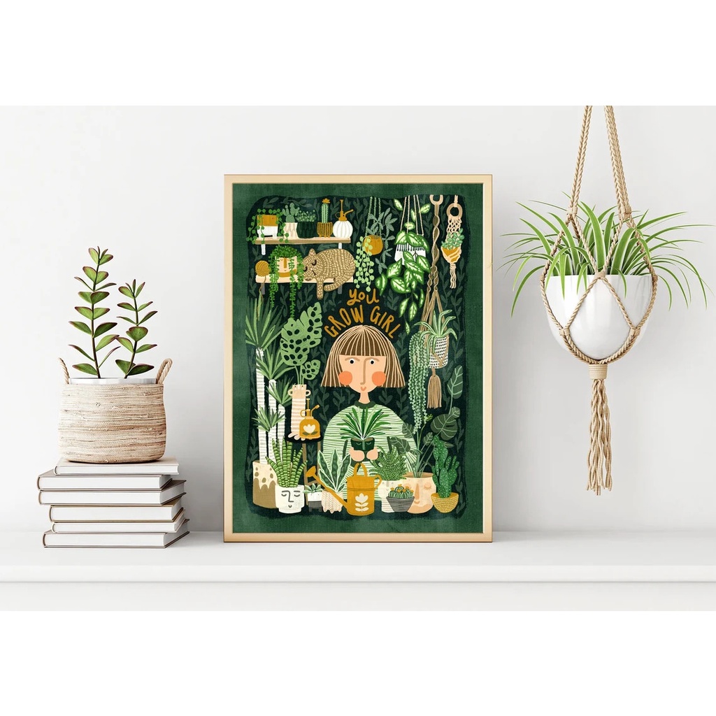 Tranh canvas con mèo đáng yêu