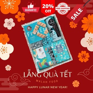 Set quà tết, hộp quà tết khay ren 3 món, 4 món