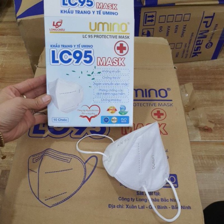 Thùng 200 chiếc Khẩu trang y tế N95 không van 5 lớp