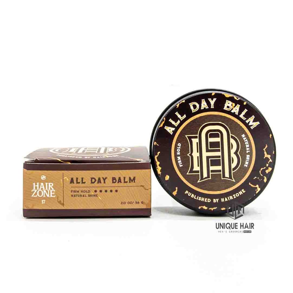 Sáp vuốc tóc Hair zone All Balm Day 56gr - new 2023 - Chính Hãng + Quà Tặng