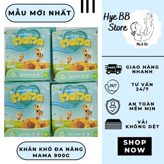 [HÀNG CHÍNH HÃNG] Khăn vải khô đa năng MAMA (Bịch lớn 900g)