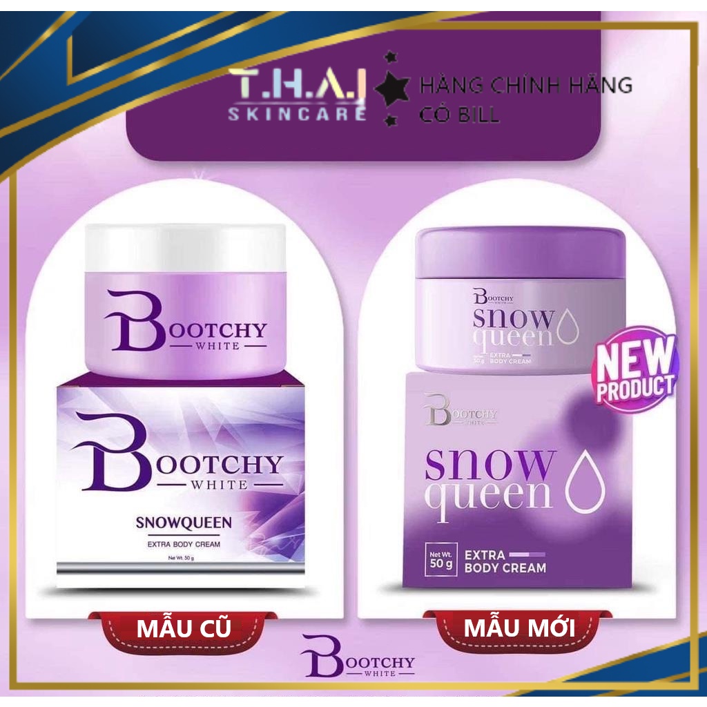 Kem tẩy thâm đen nách, mông, rạn da Bootchy White Thái Lan