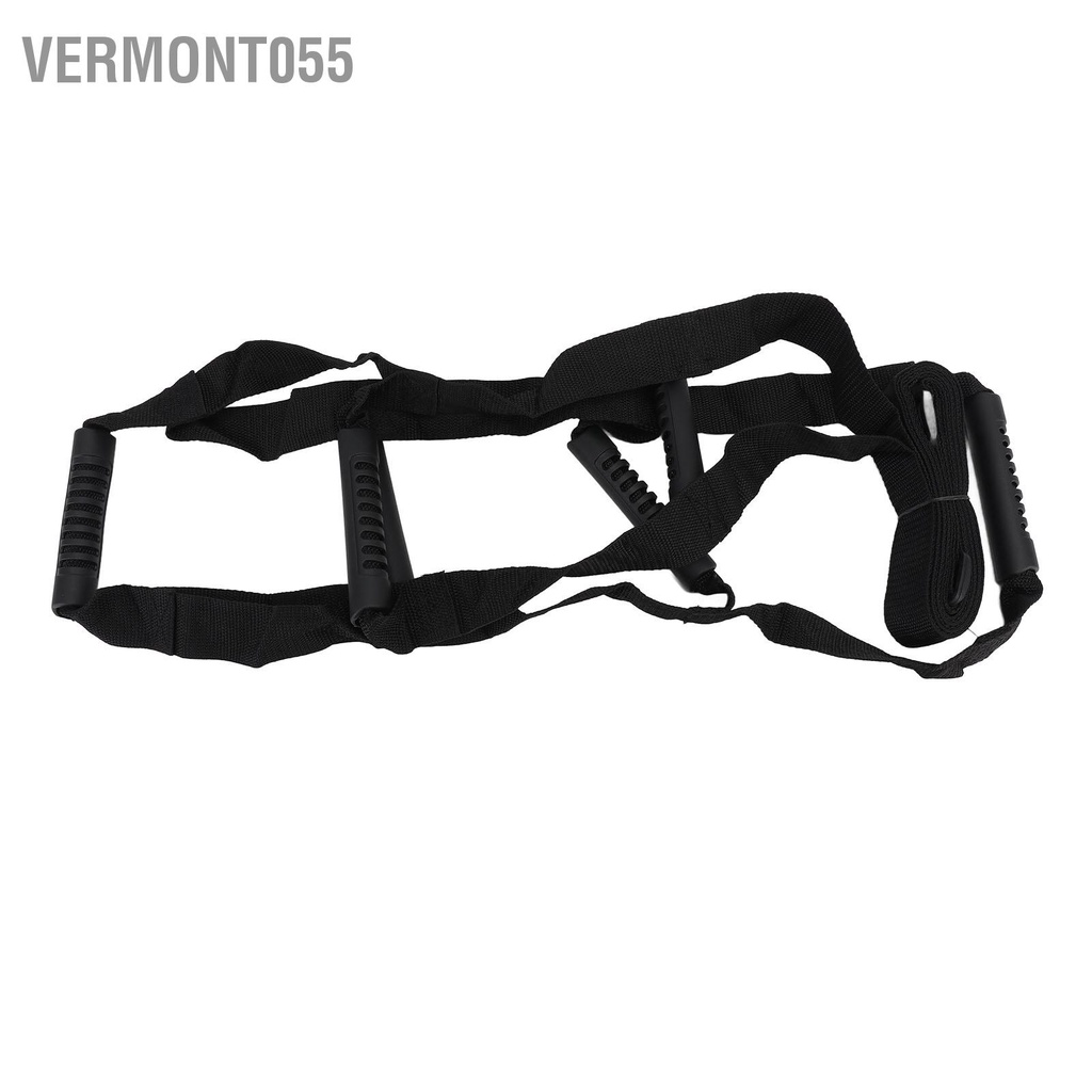 Vermont055 2 Chiếc Giường Thang Hỗ Trợ Dây Đeo Nylon Có Thể Điều Chỉnh Kéo Ngồi Lên 6 Tay Cầm Cho Bệnh Nhân Cao Tuổi