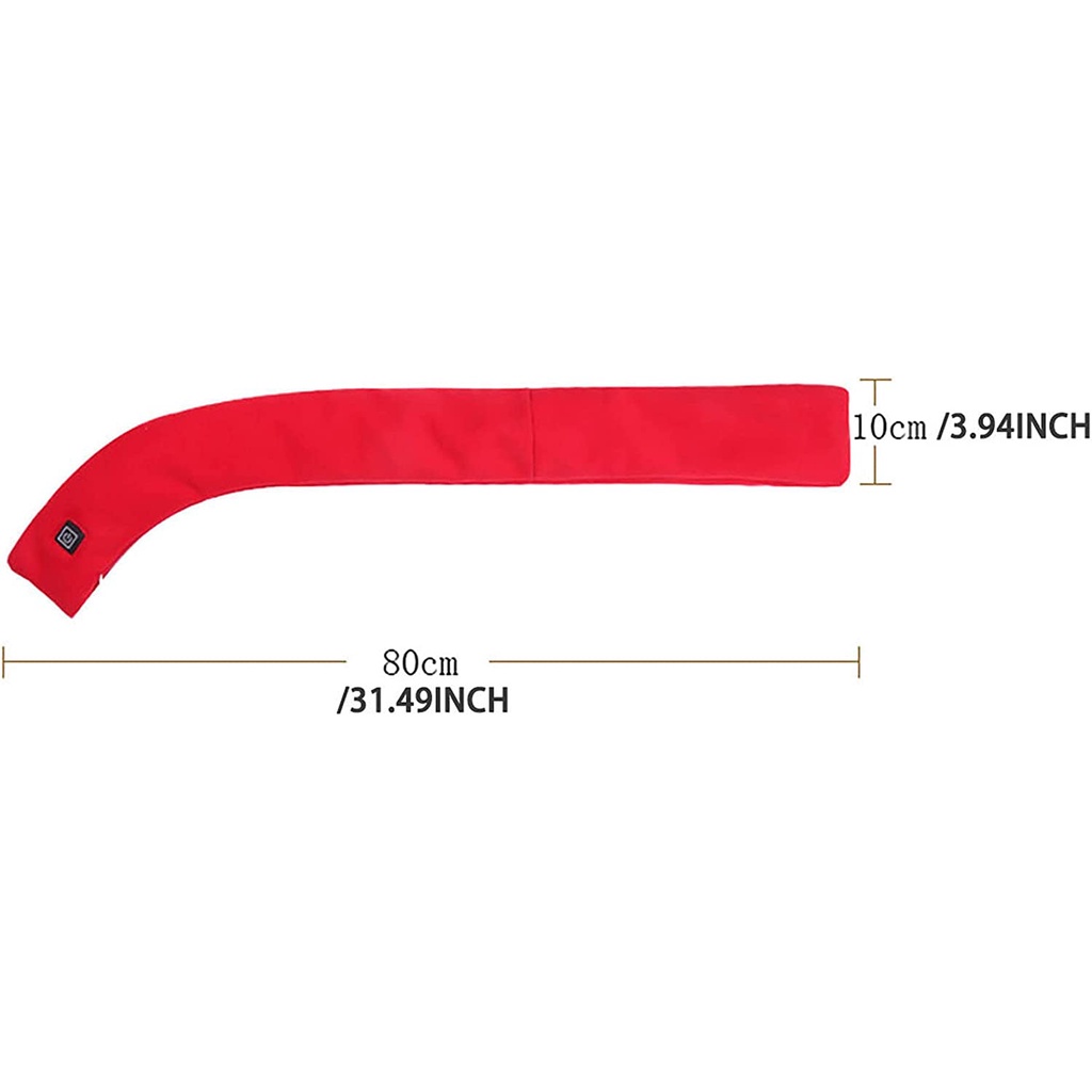 Khăn Choàng Cổ Sưởi Ấm Bằng Điện USB Có Thể Điều Chỉnh Cho Unisex JP5