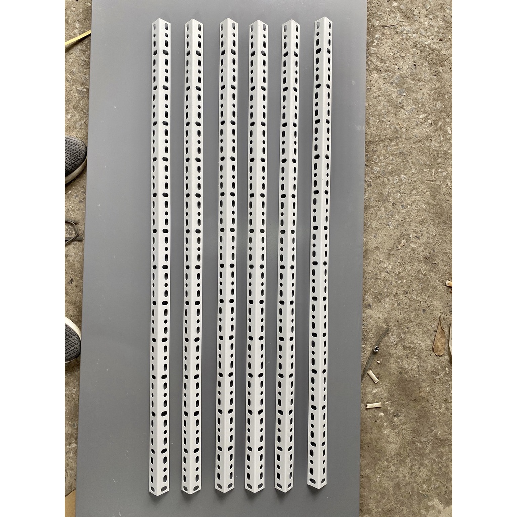 10 thanh v lỗ đa năng 3x3 hoặc 3x5 dài 80cm, 90cm, 1m lắp ghép đa năng
