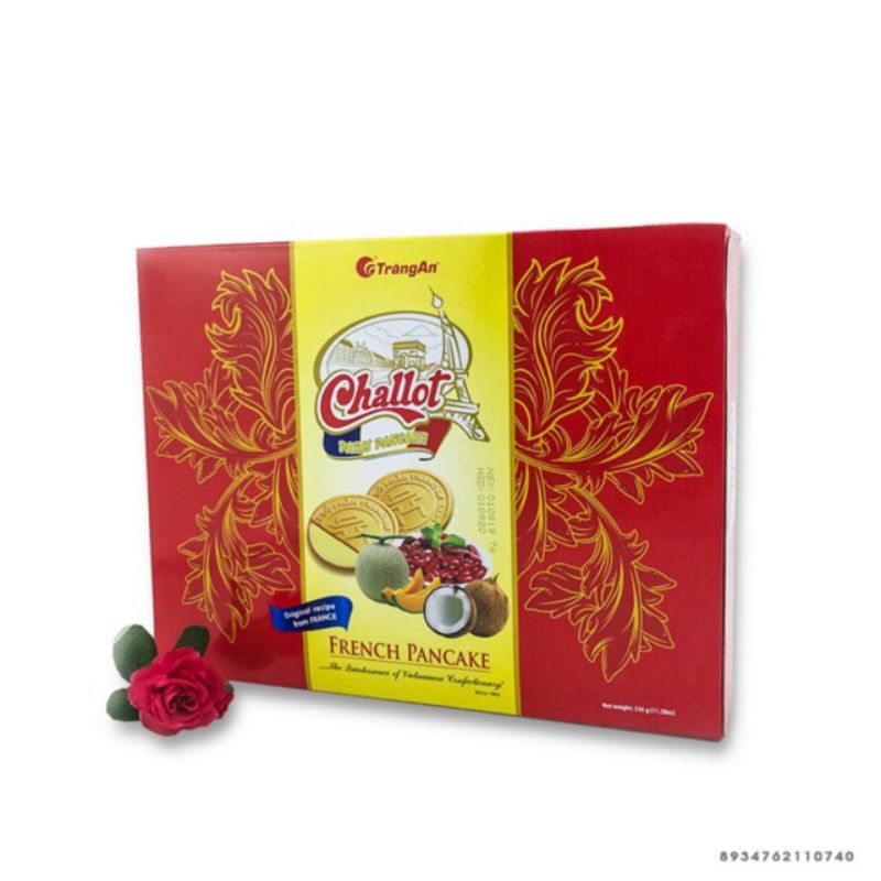 Bánh pháp hộp Tràng An 336g(có túi xách)