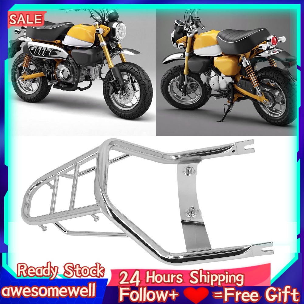 Giá để hành lý phía sau Awesomewell bằng thép carbon mạ crom thay thế cho MONKEY 125 2018‑2022