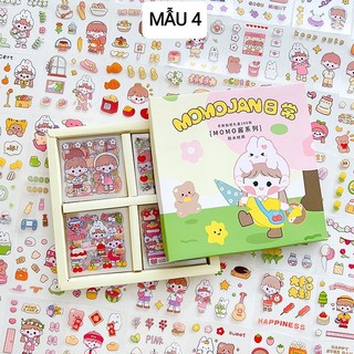 (Sỉ 380đ/tấm) Set 25 Tấm Sticker Các Loại