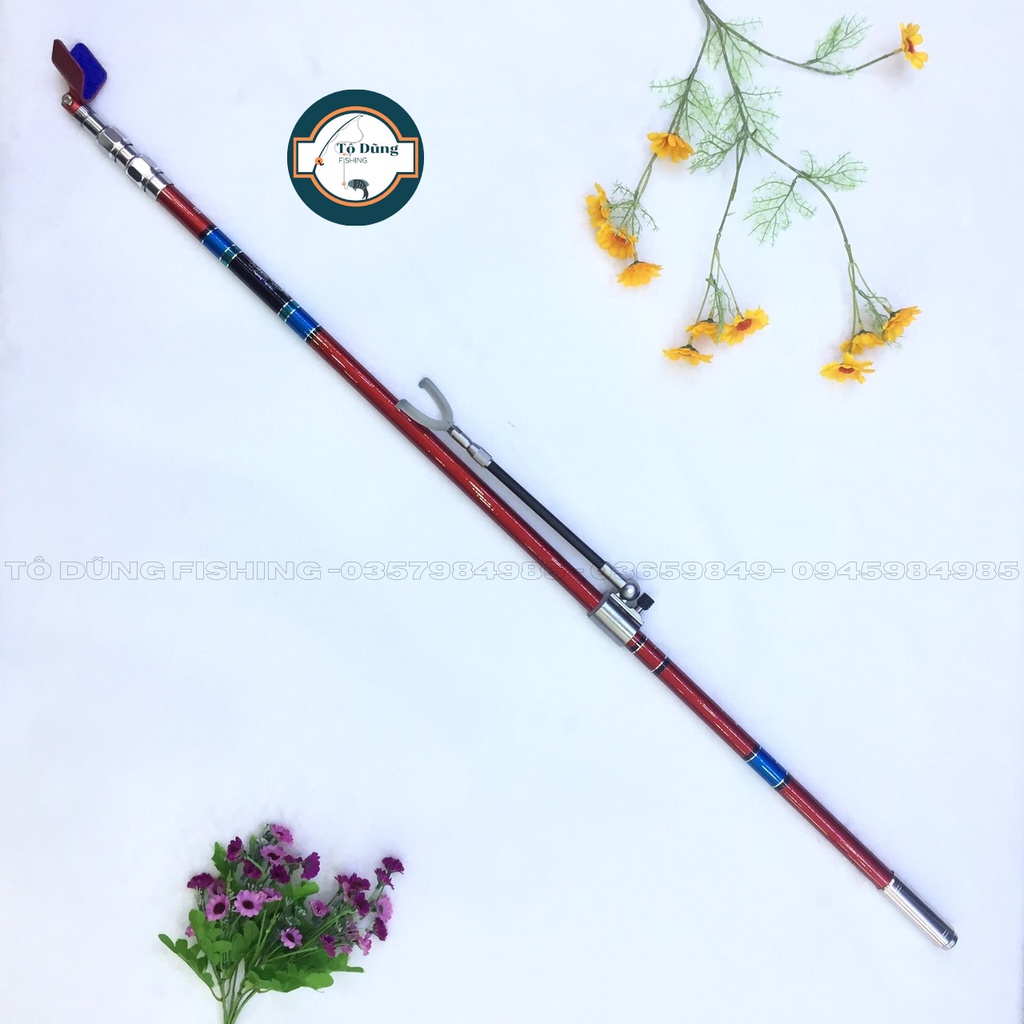 Gác cần săn hàng X3 3M - 20H màu đỏ new 2022