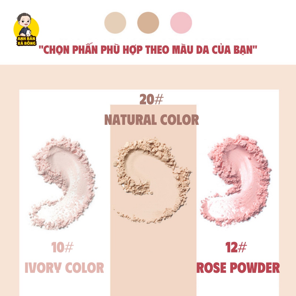 Phấn Phủ Kiềm Dầu MACK ANDY Creamy Lithe Permeate Loose Powder MK037