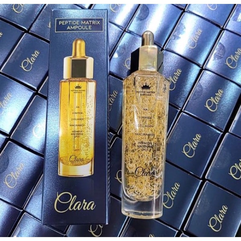 Serum Dưỡng Ẩm Trắng Căng Mọng Da Clara Peptide Matrix Ampoule Hàn Quốc 50ml Clara Hàn Quốc