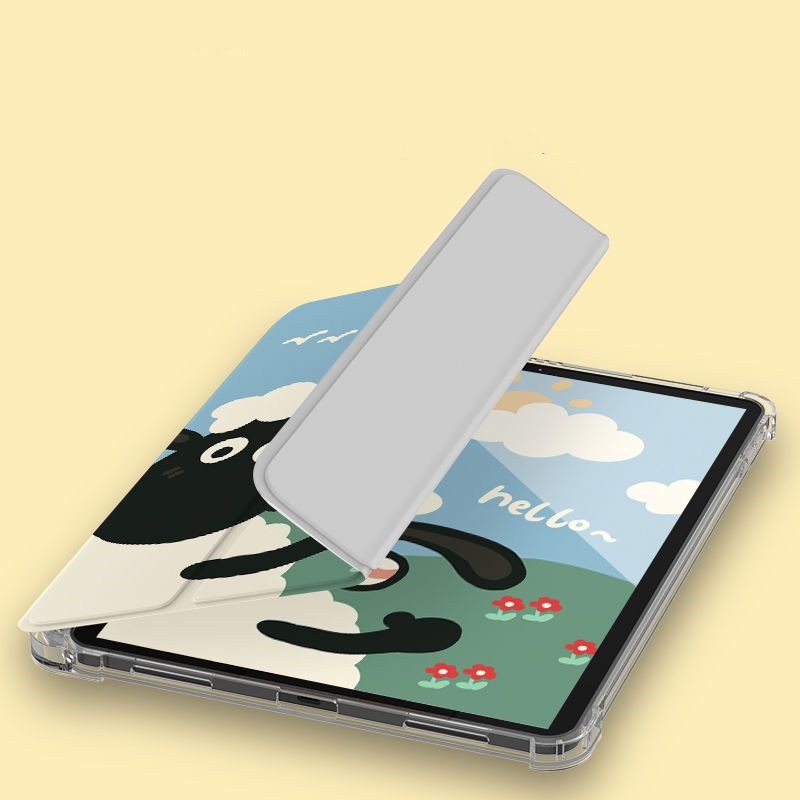 Ốp Máy Tính Bảng Mềm Hình Cừu Dễ Thương Cho iPad GEN7 / 8 / 9 10.2 "GEN10 10.9" Pro11 "Pro12.9" 2022 Air4 Air5 Air3 mini6